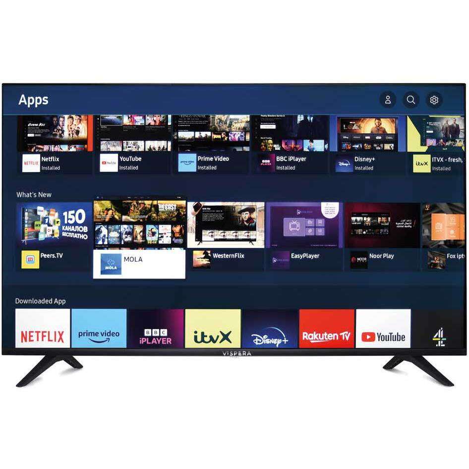 Vispera 43” QLED43NOVA 4K UHD QLED Tizen OS Smart TV / 50” £229 / 55” £269 - with 2 Year Warranty & Free Tastecard