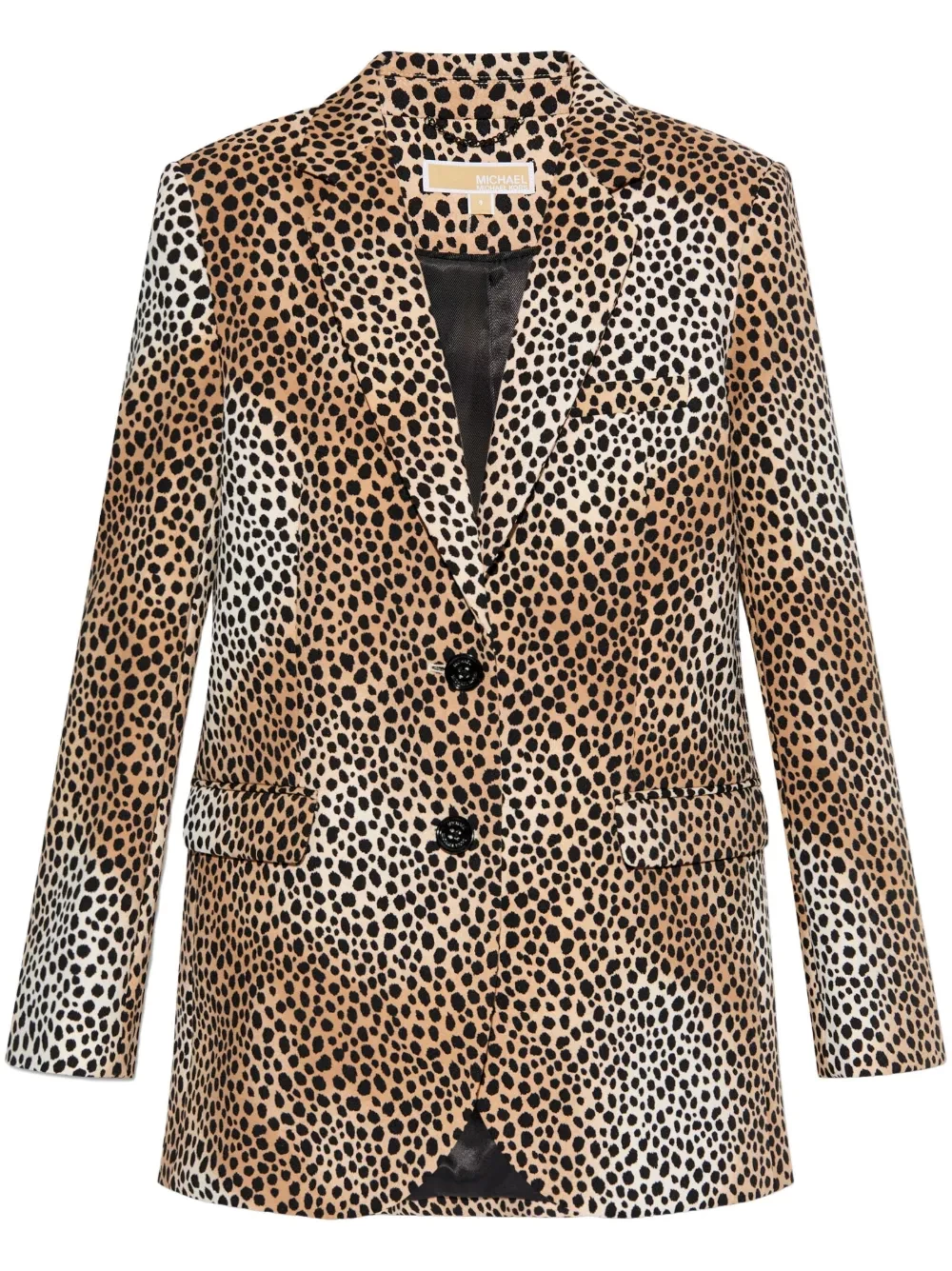 Final Sale  Michael Michael Kors cheetah-print blazer